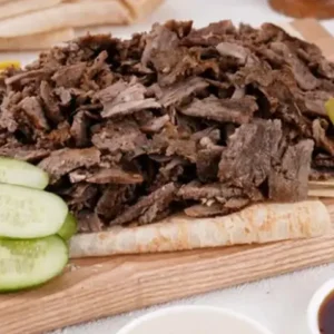 a quarter kilo of shawarma