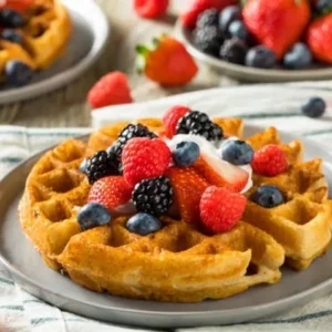 fruit waffle