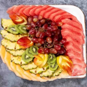 mixed fruit plate